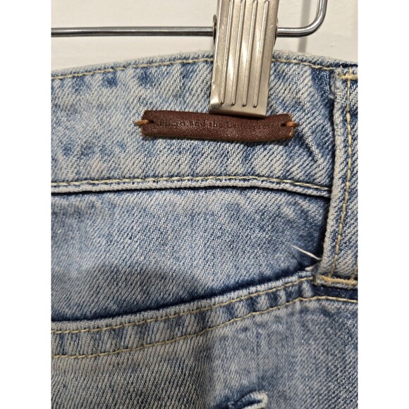 Anthropologie Pilcro And The Letterpress Hyphen Straight Jeans Raw Hem Sz 30 - Picture 5 of 6